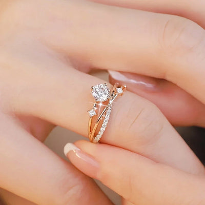 Crystal | Adjustable Ring