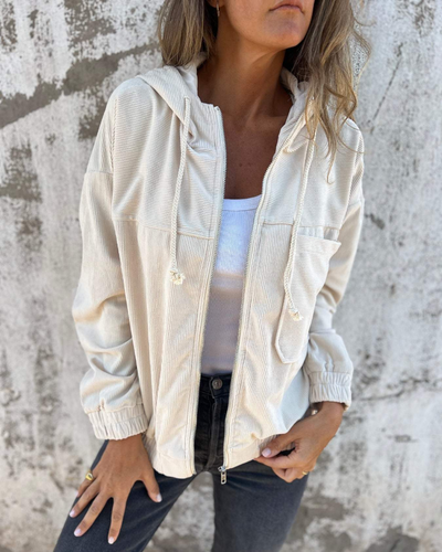 Ella | Jacket - IVORY MUSE