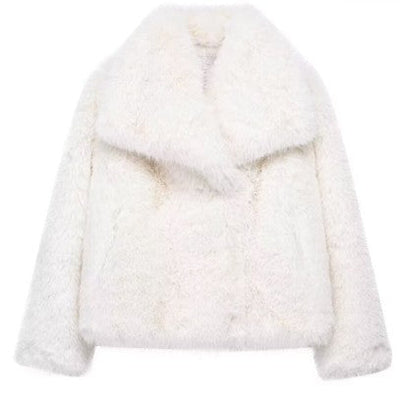 Elegance Plush Coat
