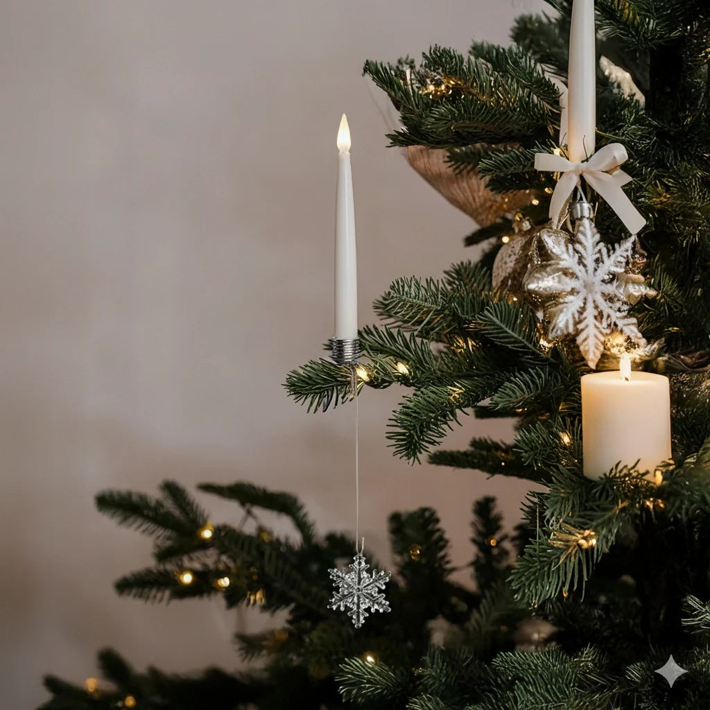 EverGlow Christmas Tree Candles