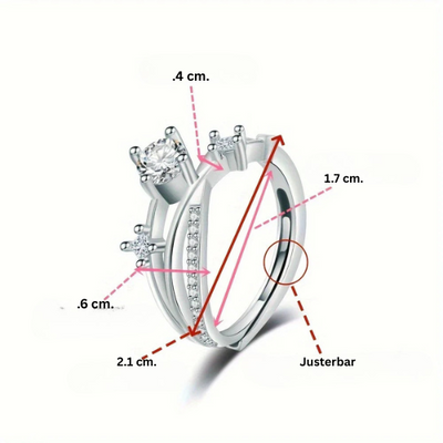 Crystal | Adjustable Ring