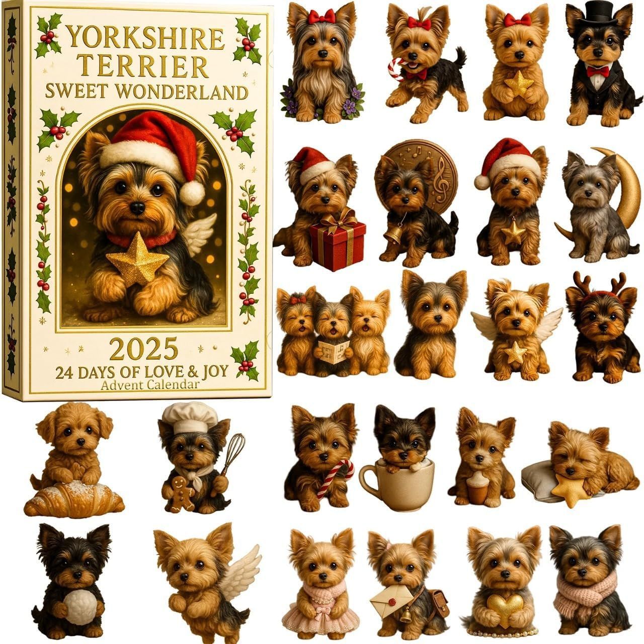 Yorkshire Terrier Advent Calendar
