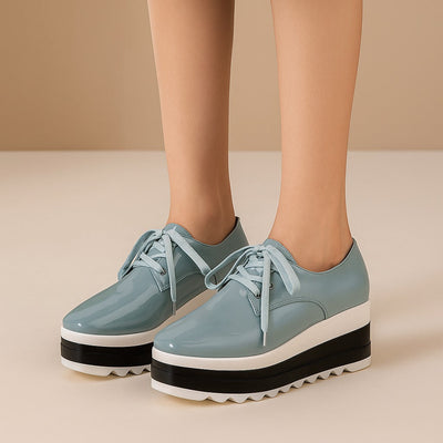 Platform Sneakers - IVORY MUSE