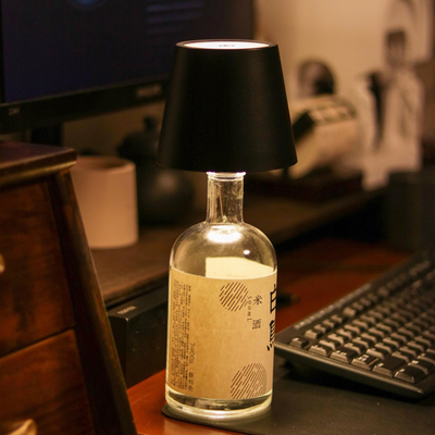 BOTTLE LAMP - IVORY MUSE