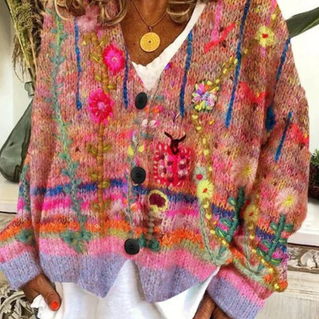 Evie | Artistic Cardigan - IVORY MUSE