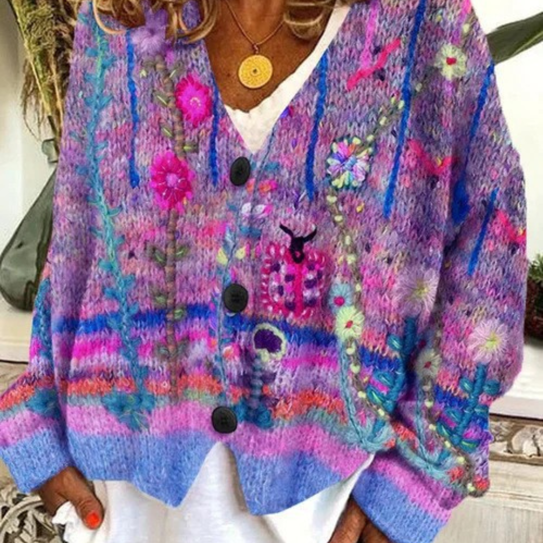 Evie | Artistic Cardigan - IVORY MUSE