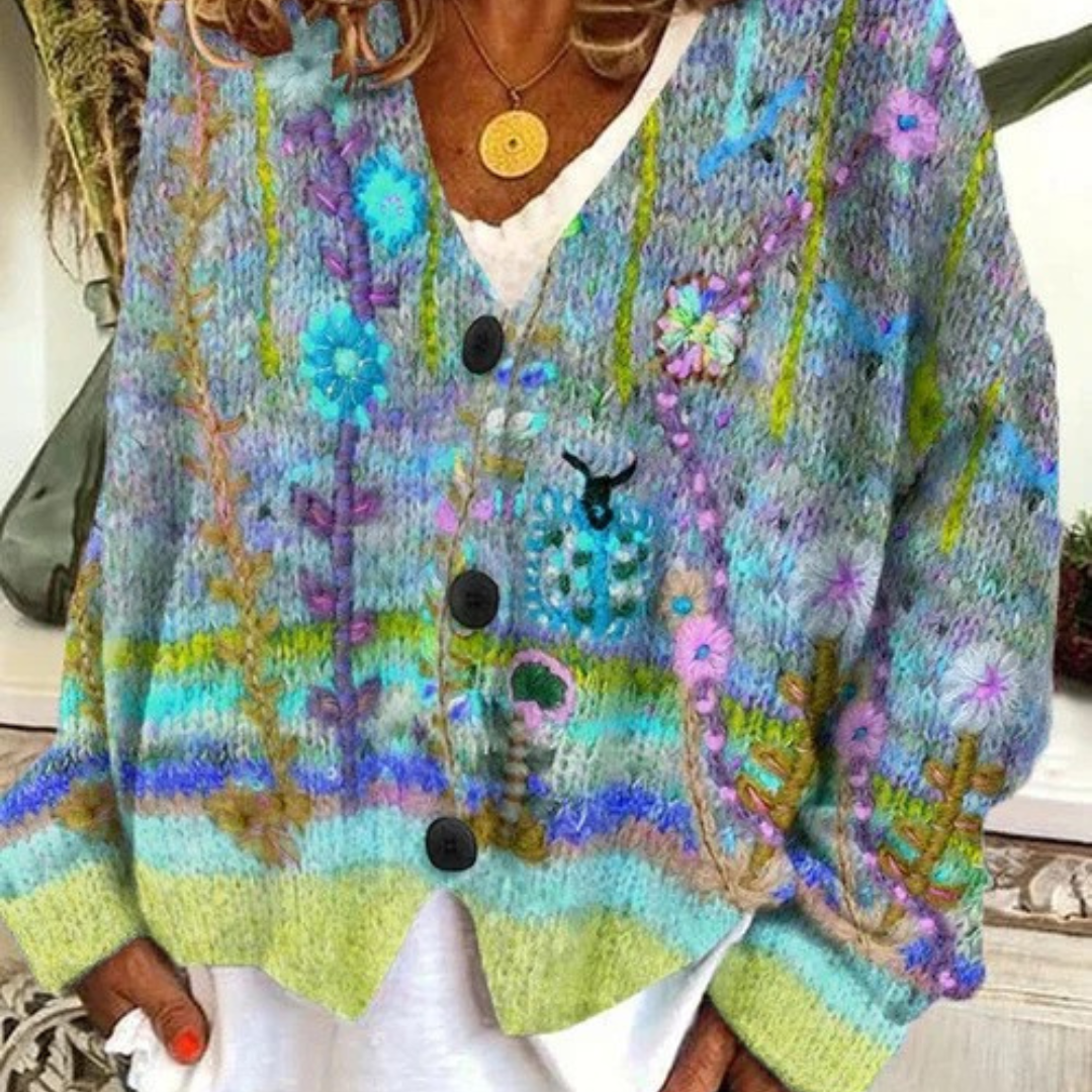 Evie | Artistic Cardigan - IVORY MUSE