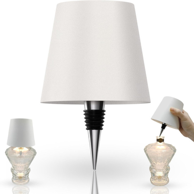 BOTTLE LAMP - IVORY MUSE