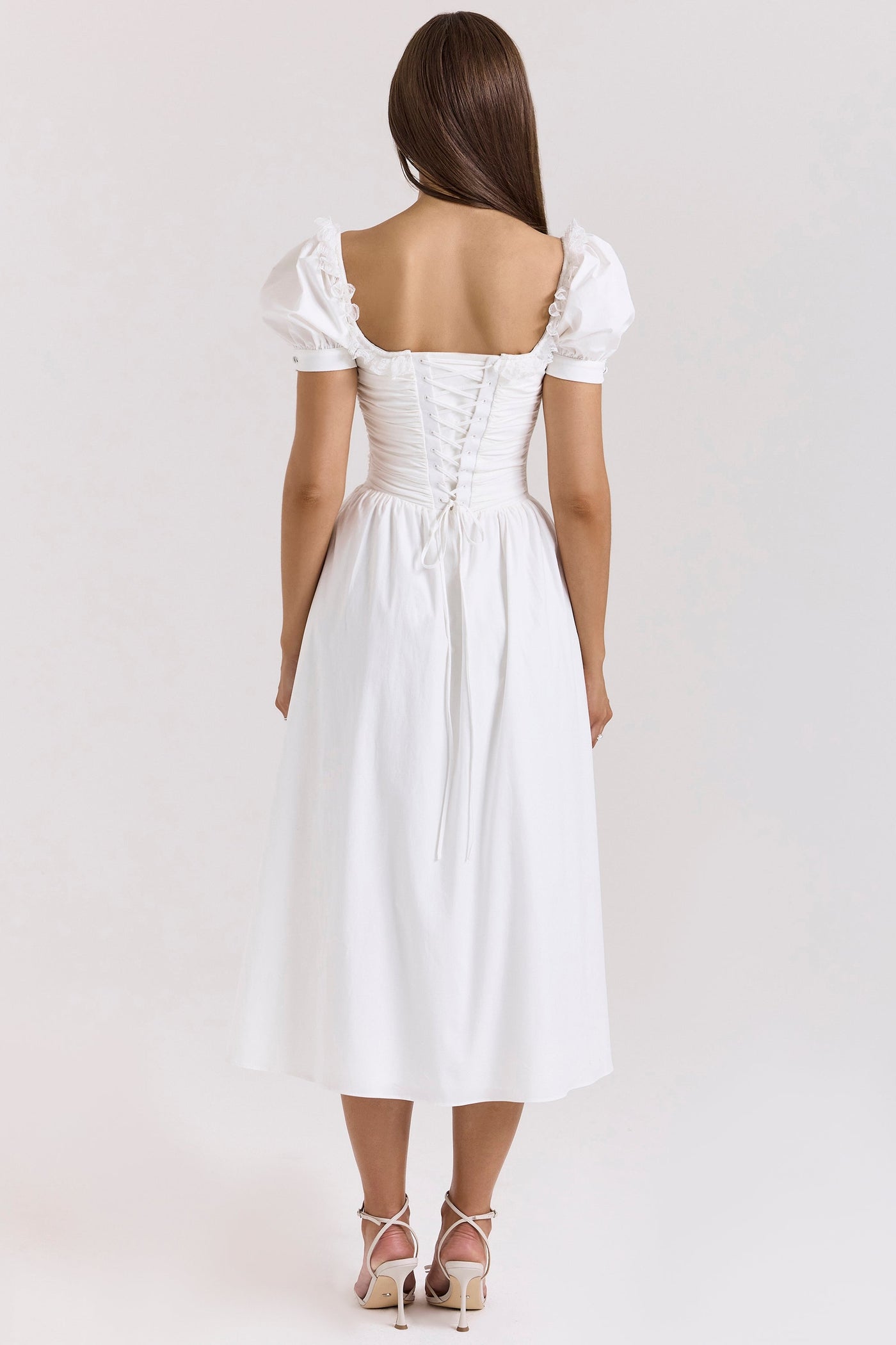 Lulabell | Midi Dress - IVORY MUSE