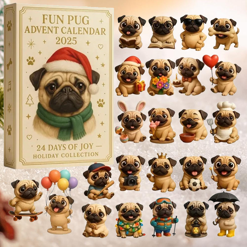 Fun Pug Advent Calendar