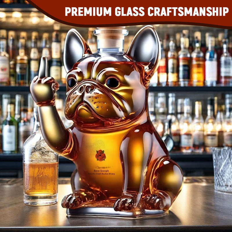 Dog| Whiskey Bottle