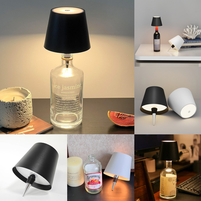 BOTTLE LAMP - IVORY MUSE