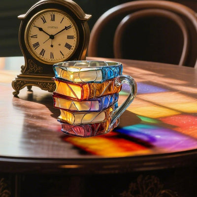 Mystic Book – Stained Glass Mug - IVORY MUSE