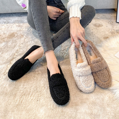 Solenne | Slippers - IVORY MUSE