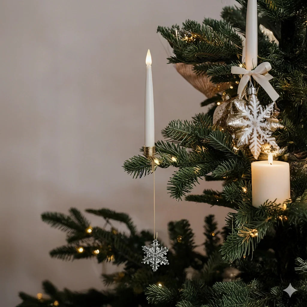 EverGlow Christmas Tree Candles