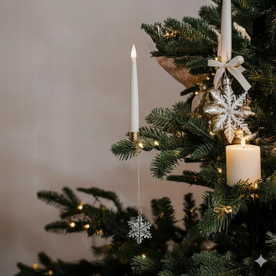 EverGlow Christmas Tree Candles