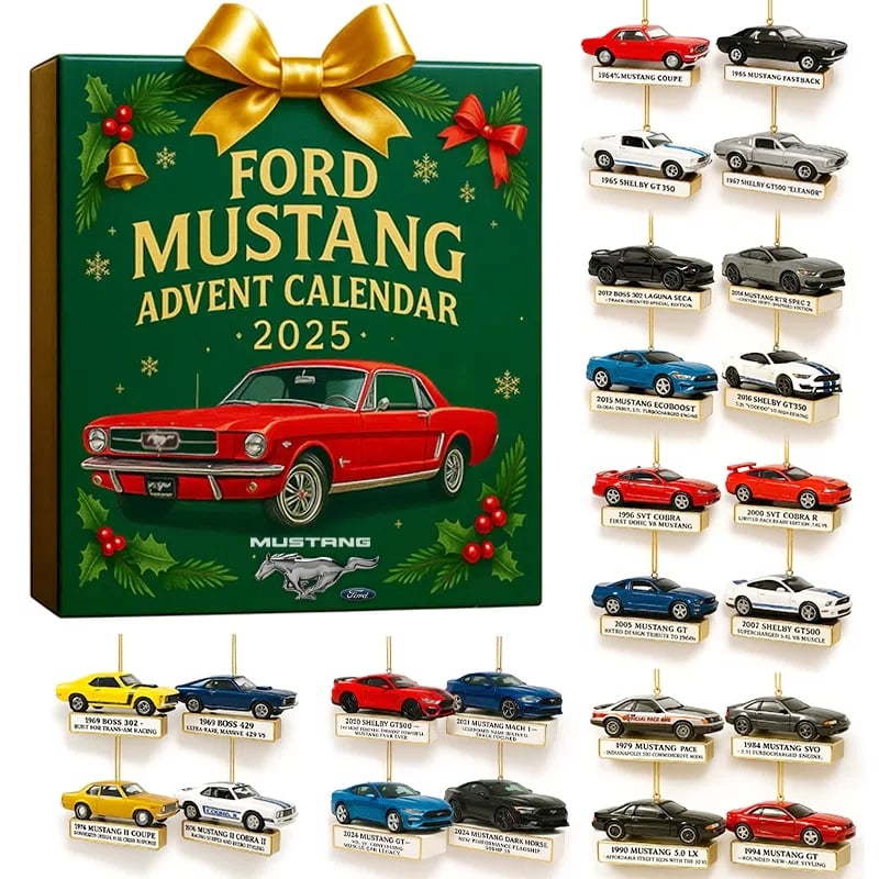 Ford Mustang Advent Calendar