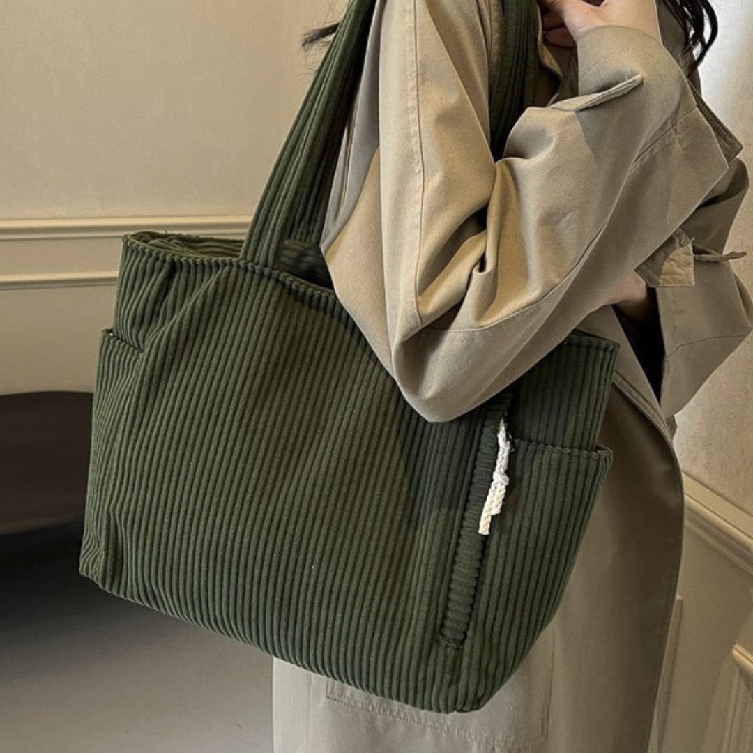 Tilda | Textured Tote Bag - IVORY MUSE