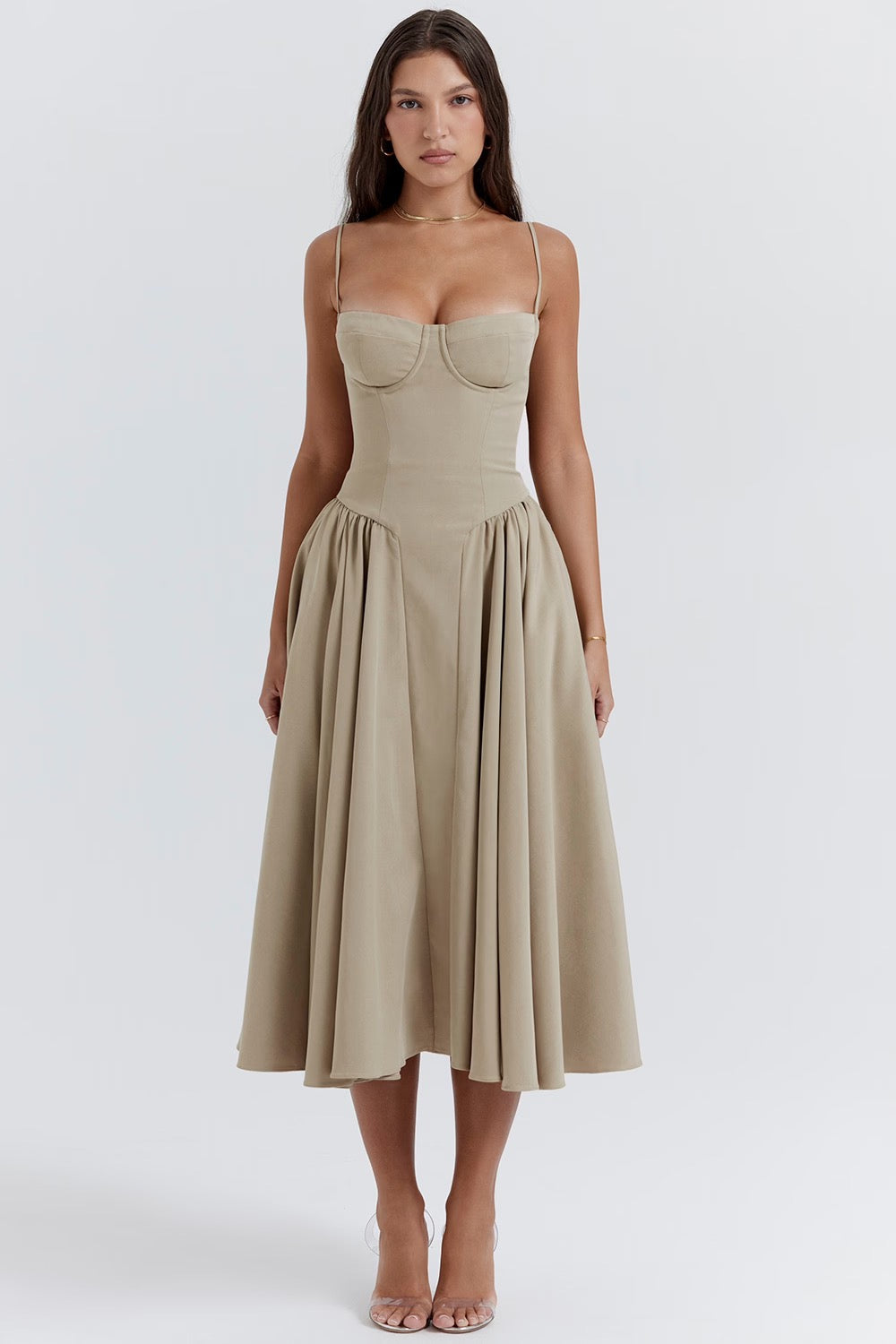 Eva | Comfortable Dress - IVORY MUSE