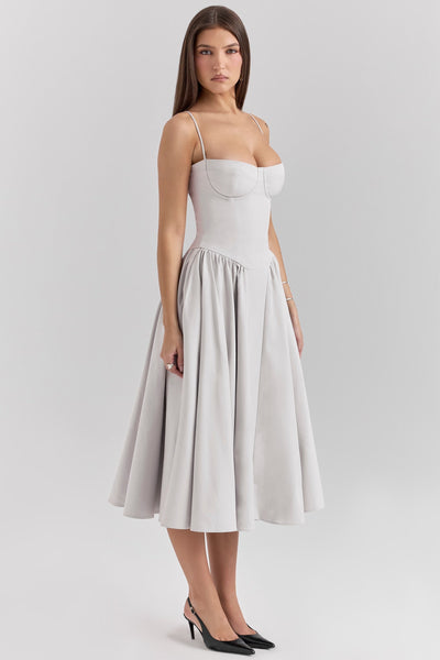 Eva | Comfortable Dress - IVORY MUSE