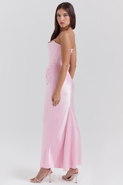 Lina | Elegant Maxi Dress - IVORY MUSE