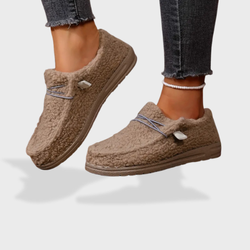 Luna | Warm Teddy Slippers