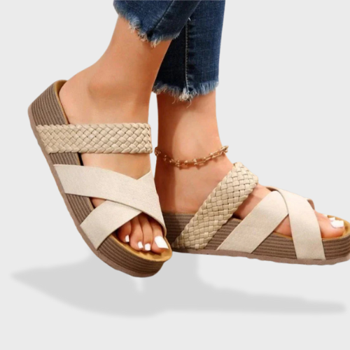 Flore | Orthopedic Sandals - IVORY MUSE
