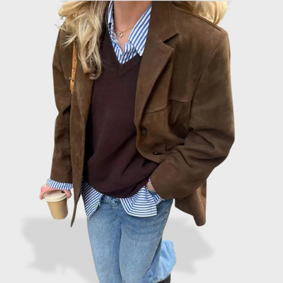 Zarina | Elegant Jacket - IVORY MUSE