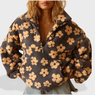 SOFIA | FLORAL SWEATER