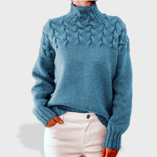Elena | Warm Knitted Turtleneck