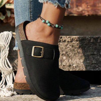 Leroy | Leather Slippers - IVORY MUSE