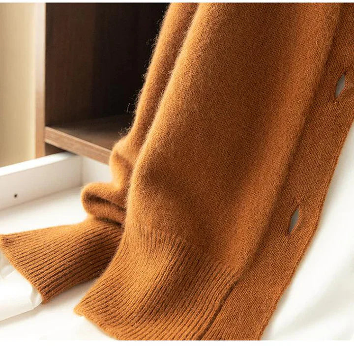 Button | Cardigan - IVORY MUSE