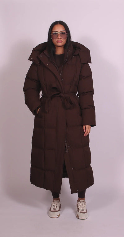 Verona Long Puffer Coat