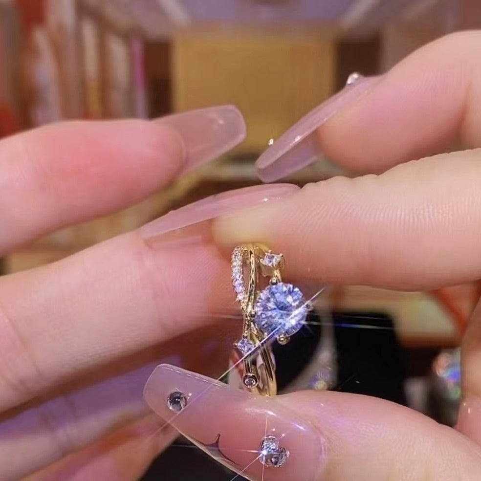 Crystal | Adjustable Ring