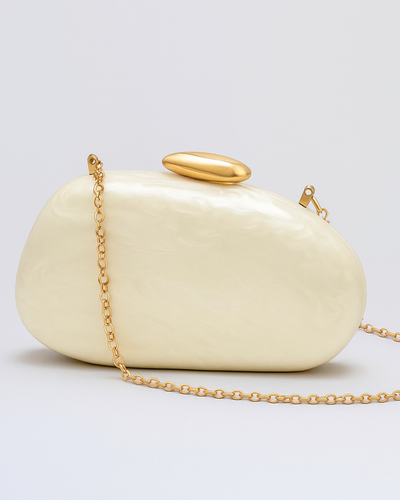 Pearlescent | Clutch - IVORY MUSE