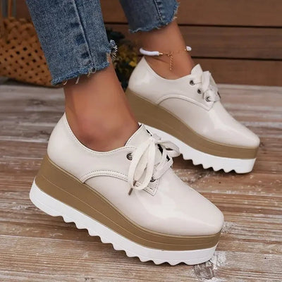 Platform Sneakers - IVORY MUSE
