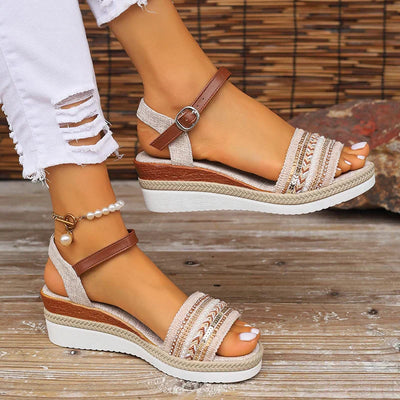 Nova | Casual Sandals - IVORY MUSE