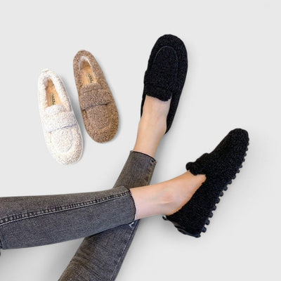 Solenne | Slippers - IVORY MUSE