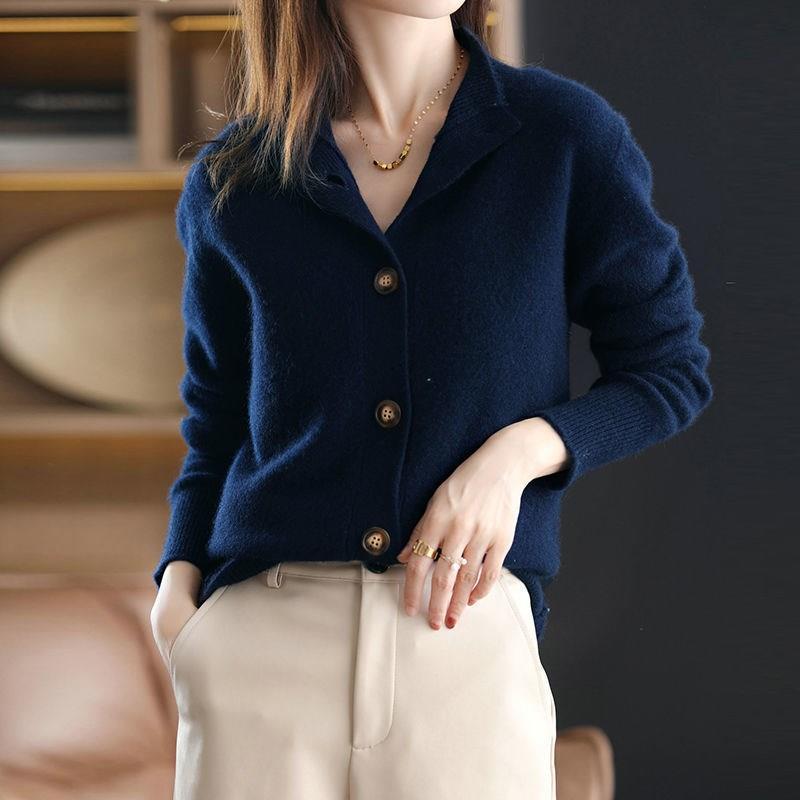 Button | Cardigan - IVORY MUSE