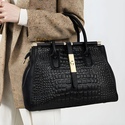 Crocodile | Bag - IVORY MUSE