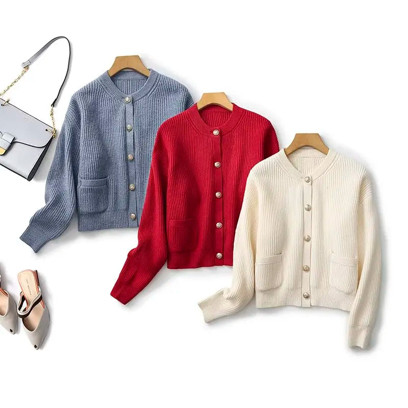 Nostalgia | Cardigan - IVORY MUSE