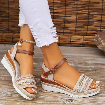 Nova | Casual Sandals - IVORY MUSE