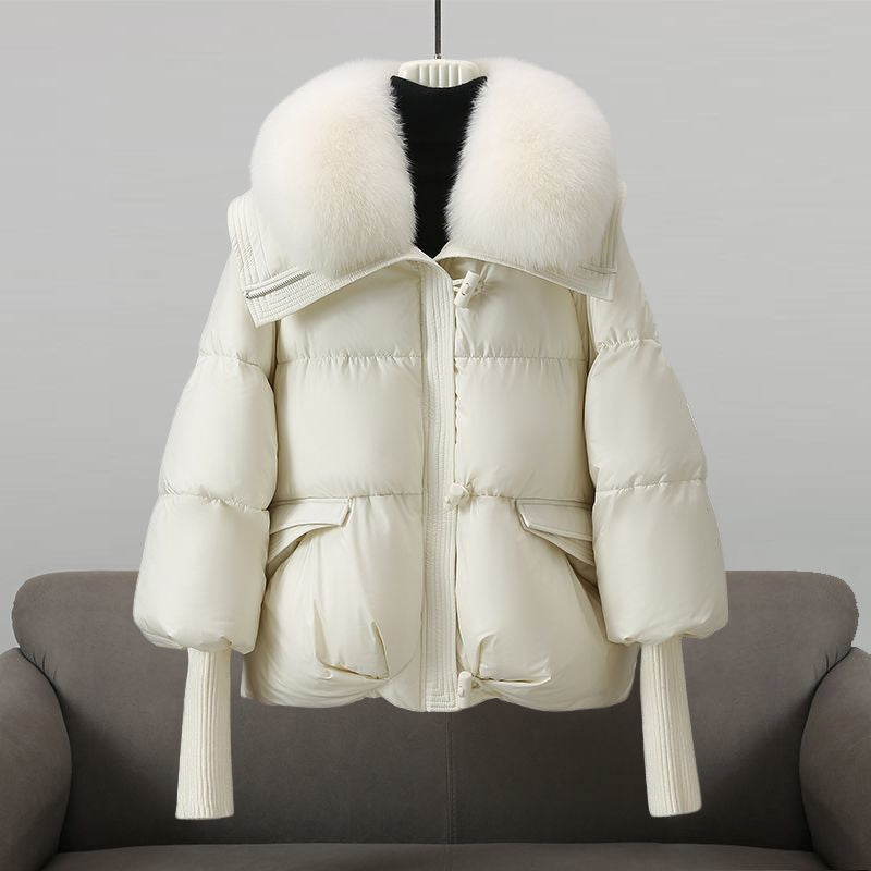 Valentina | Puffer Jacket - IVORY MUSE