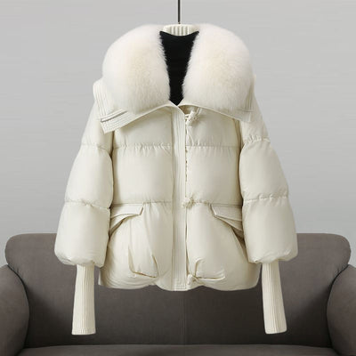 Valentina | Puffer Jacket - IVORY MUSE