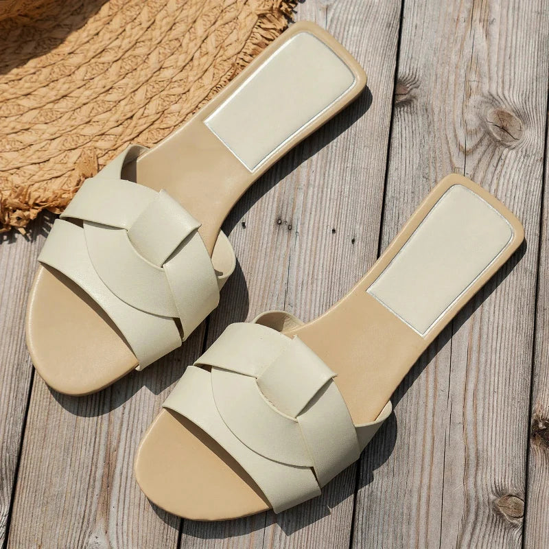 Valentina | Seabreeze Slippers - IVORY MUSE