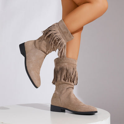 Calla | Tassel Boots