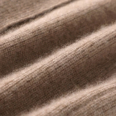 Cashmere | Tie Vest - IVORY MUSE