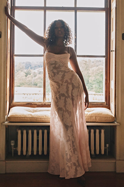 Seren | Maxi Dress - IVORY MUSE