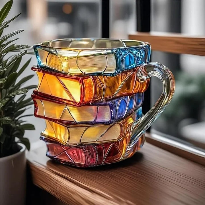 Mystic Book – Stained Glass Mug - IVORY MUSE