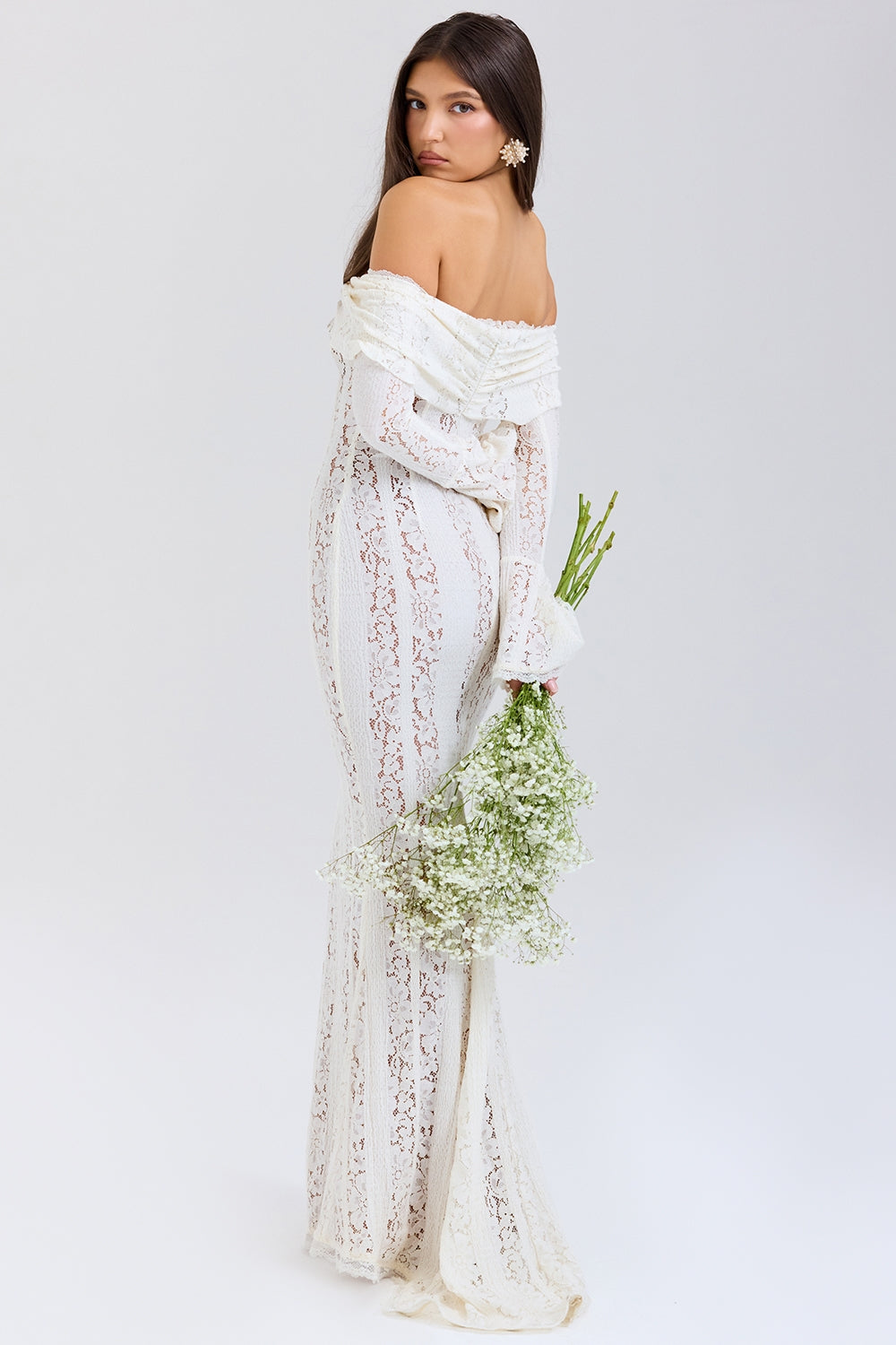 Belle | Maxi Dress - IVORY MUSE